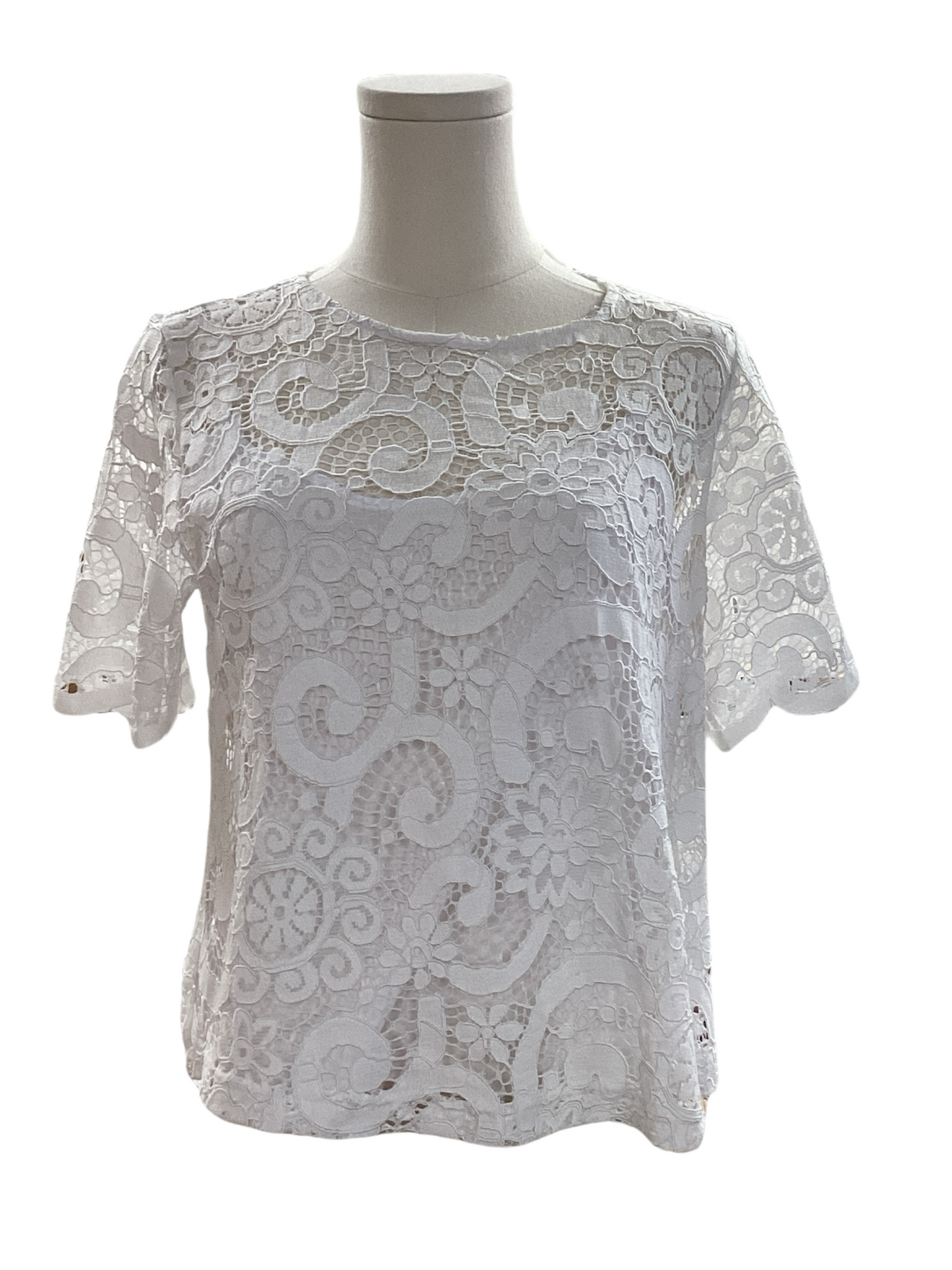 Nanette NLepore Lace Blouse White S