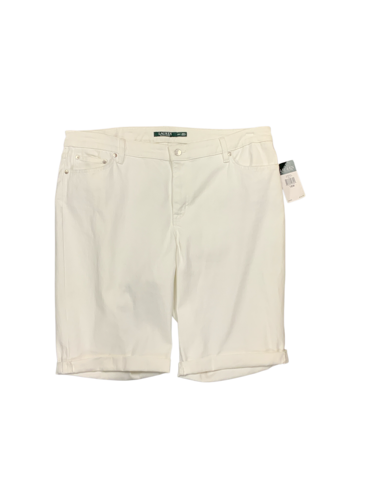NWT Lauren RL Women's Short White 18