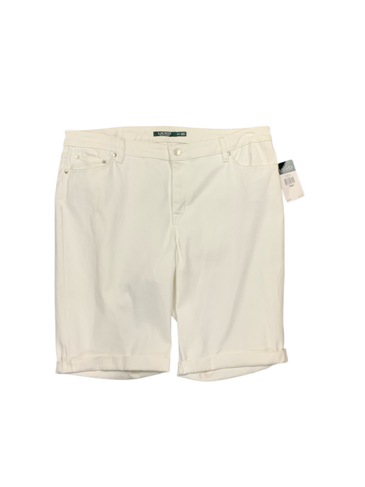 NWT Lauren RL Women's Short White 18