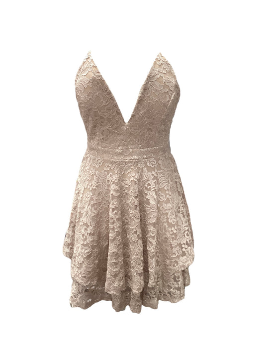 NWT Emerald Sundae Jr Dress Gold S