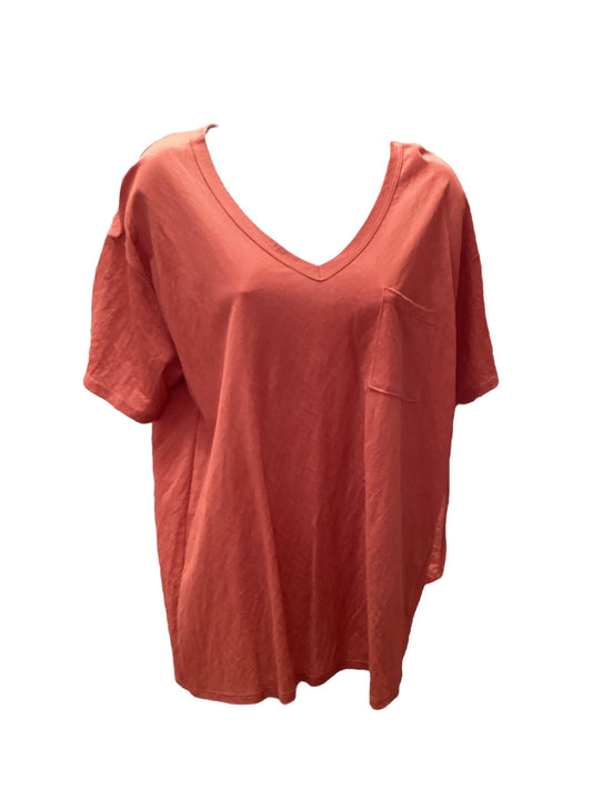 NWT Tres Bien Women's V Top Rust M