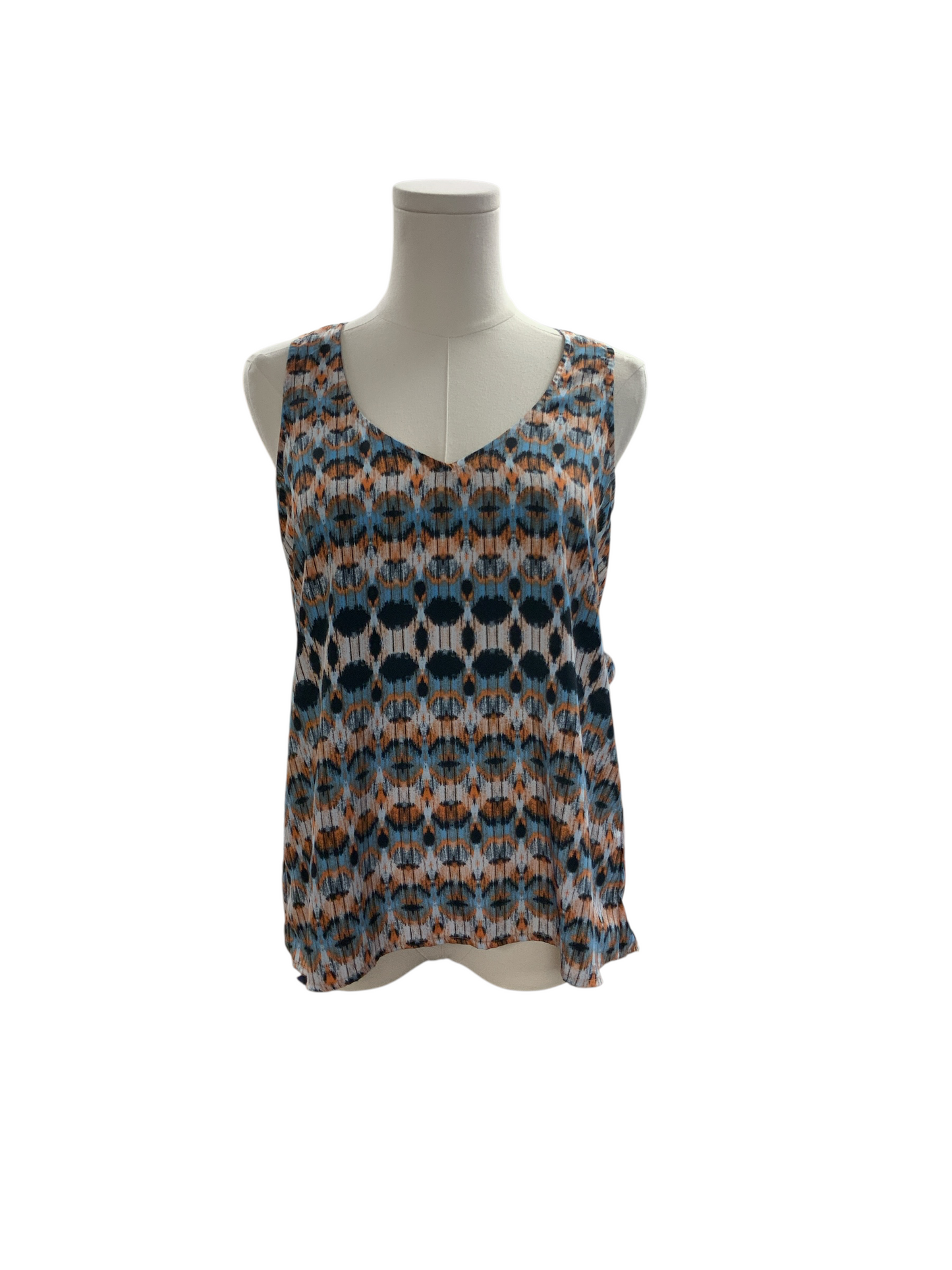19 Cooper Women's Blouse Blue XS