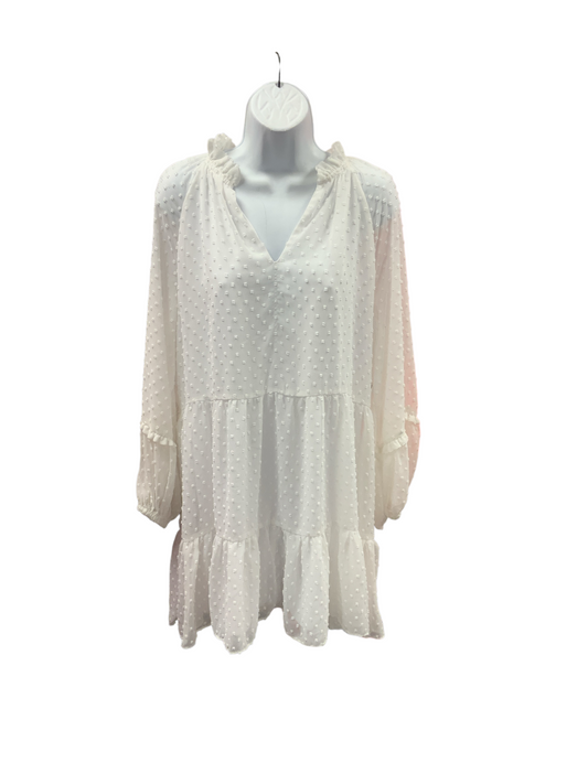 1 State Women's Dress White L