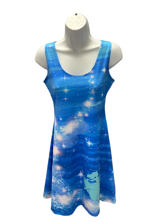 New CowCow Women's Dress Star Blue M