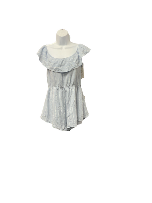 TOBI Women's Romper Chambray L