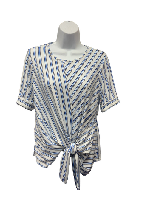 Perseption Women's Blouse Blue S