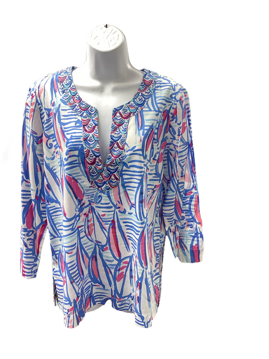 Lilly Pultizer Women's Cotton Tunic Sail M