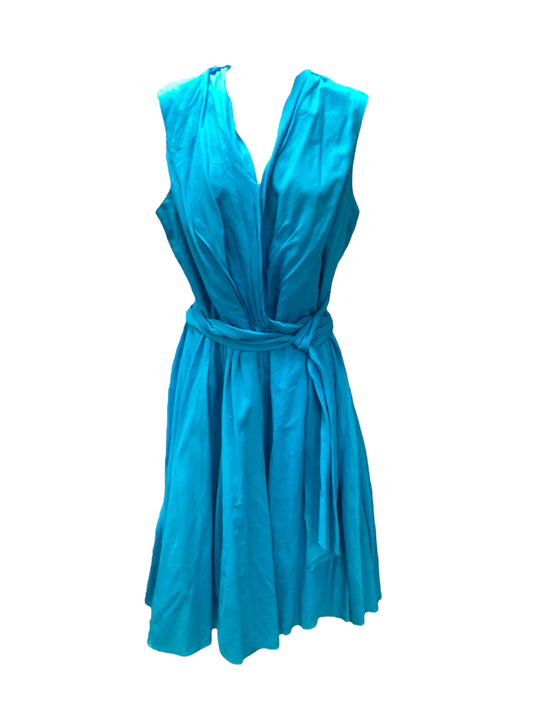 Badgley Mischka Women's Wrap Dress Turq S