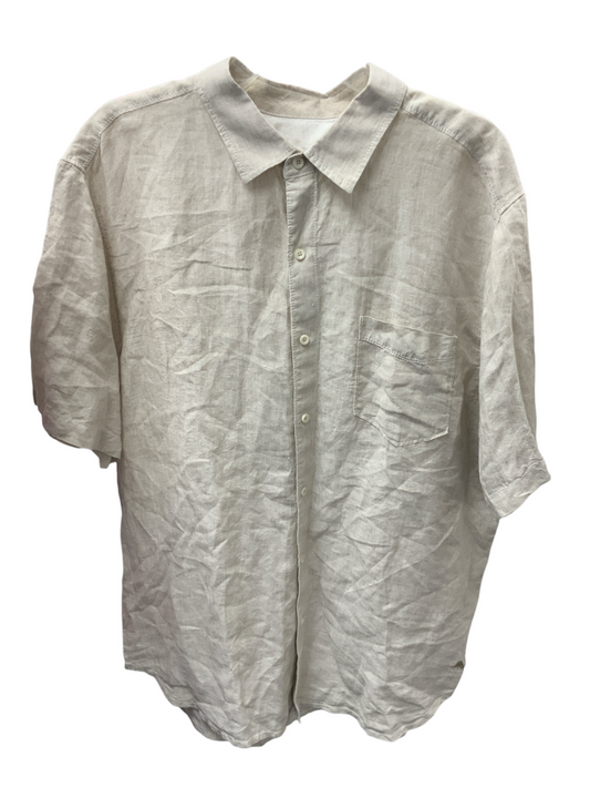 Tommy Bahama Men’s Linen Shirt Khaki XL