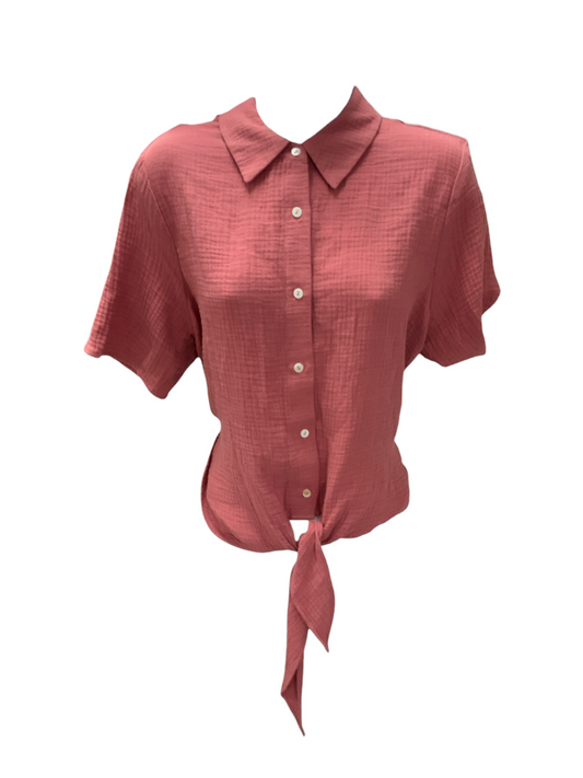 NWT Tahari Woman’s Shirt Dusty Rose L