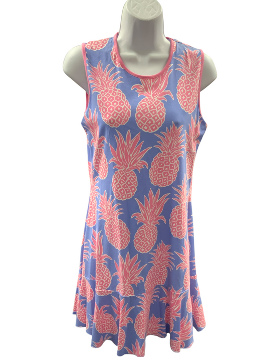 Ana Claire Women's Dress Blue S