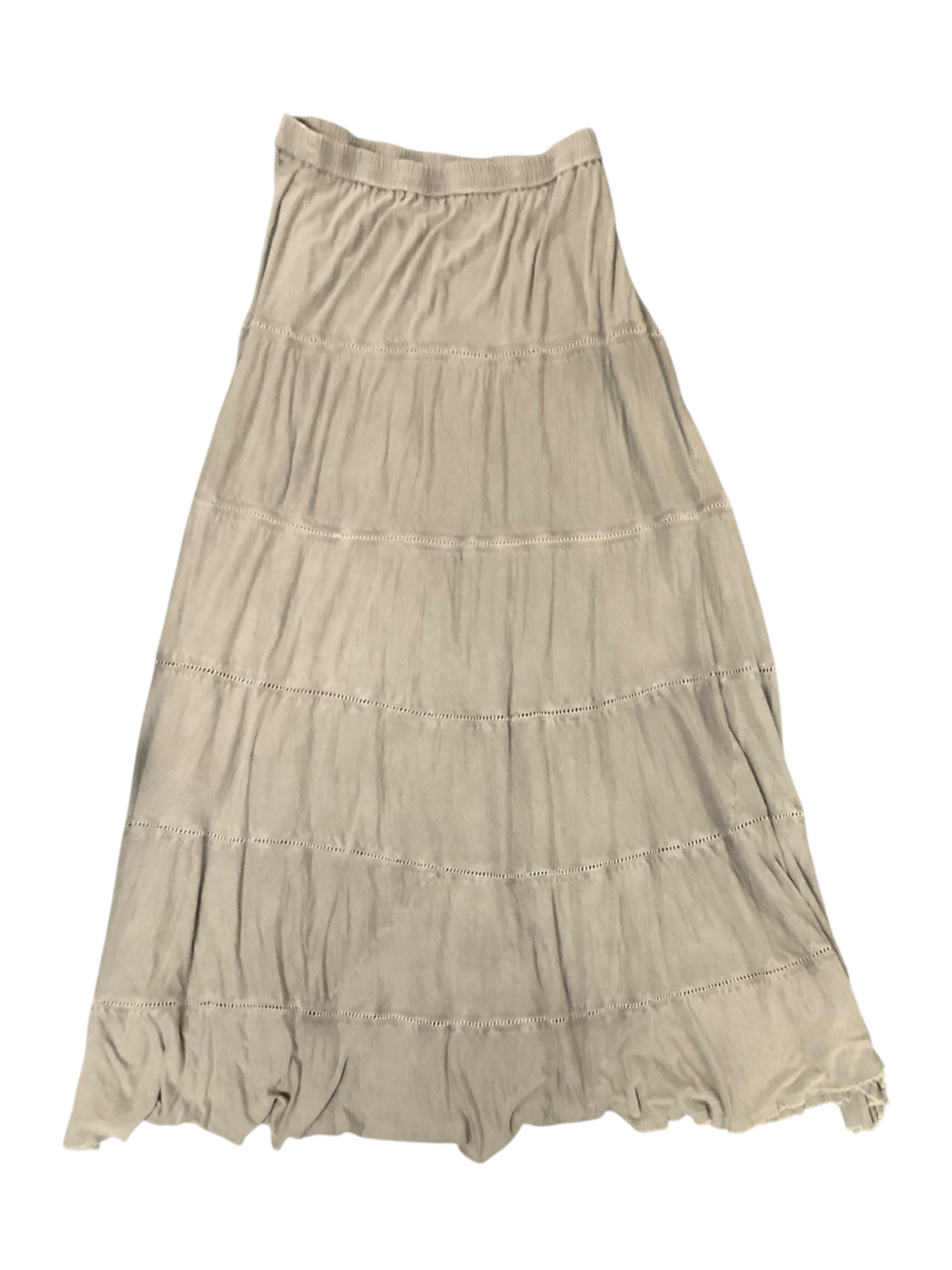 NWT Soft Surroundings Women's Skirt Grey T/XL