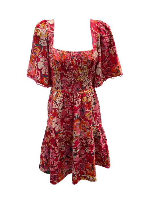 Jade Women's Dress Pink Multi S