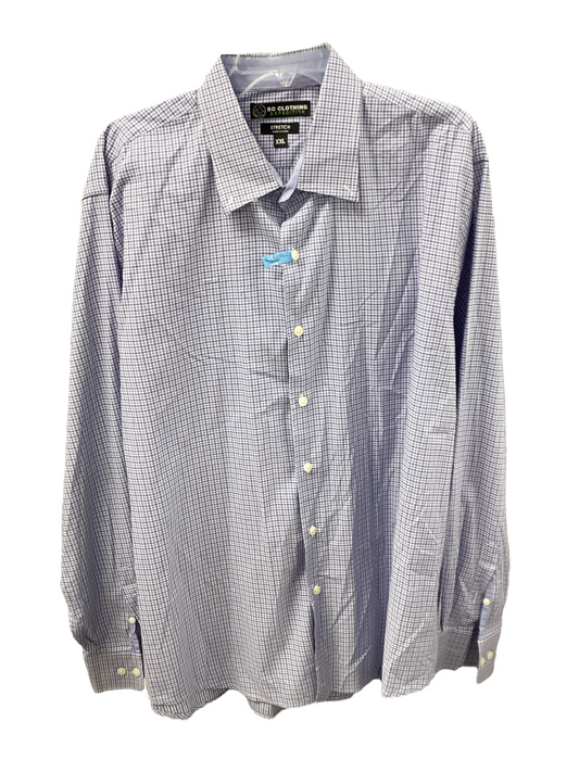 BC Clothing Men's Shirt Blue XXL