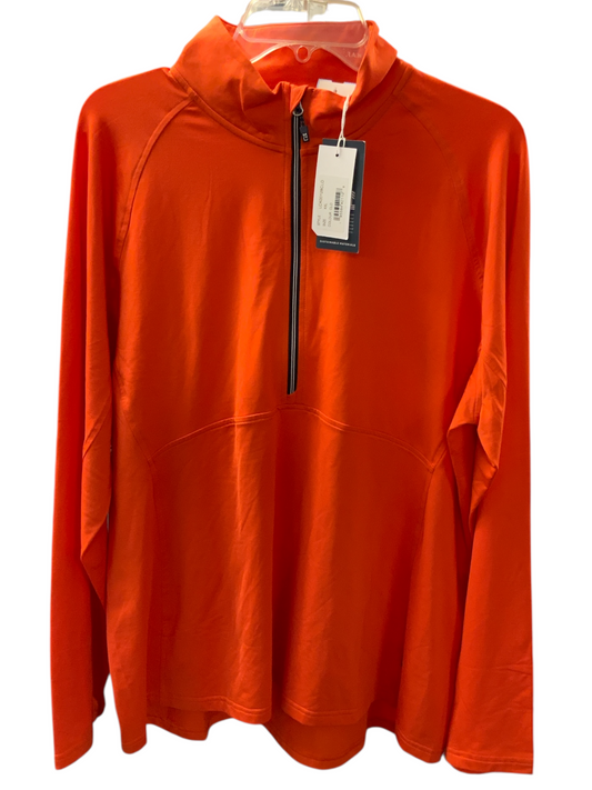 NWT Cutter & Buck Men's Pullover Orange XXL