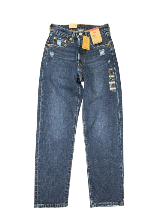 NWT Levis Women's 501 Crop Jean 24x26