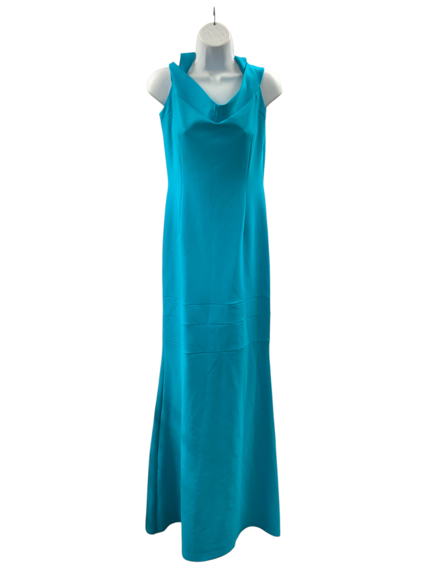 NWT Chiara Boni Women's Gown Turq 10=M