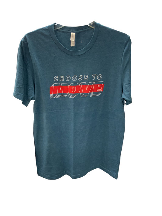 Choose Love Men's Tee Blue L