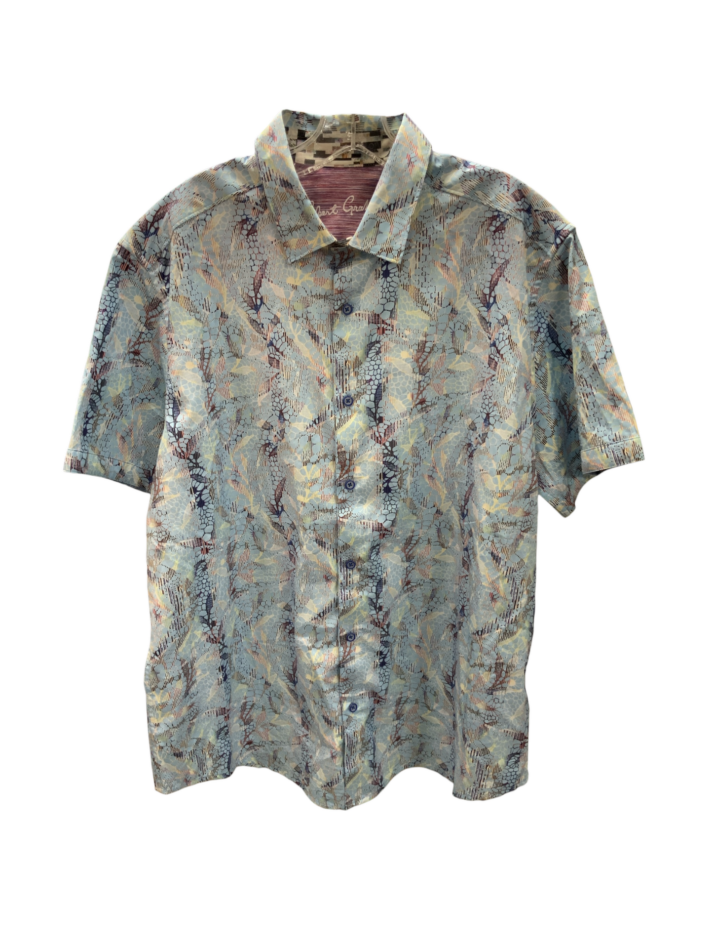 Robert Graham Men's Shirt Multi 2XL