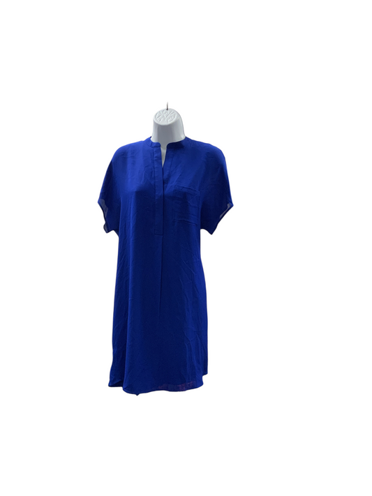 Vince Women's Dress Royal Silk XS