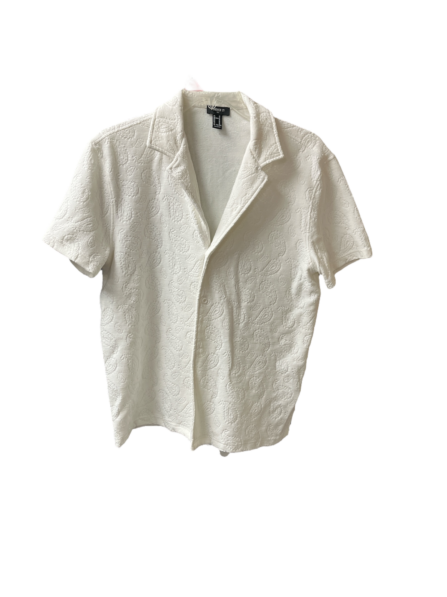 NEW Forever 21 Men's Shirt White M