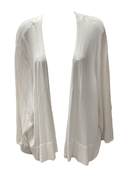 NWT Lane Bryant Women's Cardigan White 3X