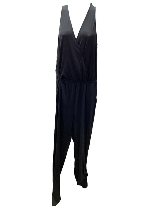Carmen Marc Valvo Swim Jumpsuit Black M