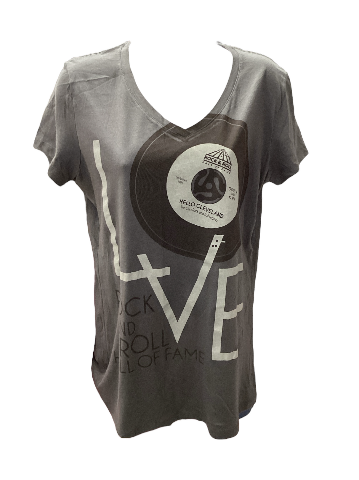 Rock&Roll Hall Women's Tee Coal 2XL
