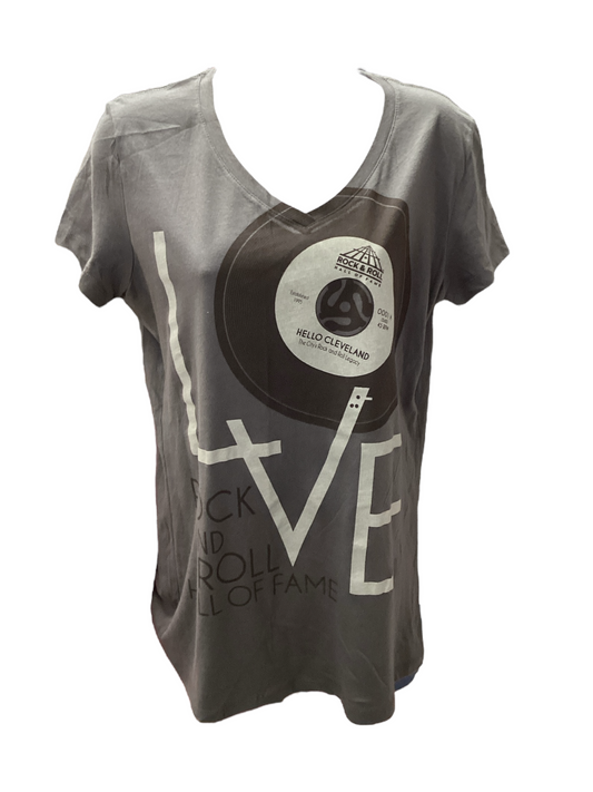 Rock&Roll Hall Women's Tee Coal 2XL