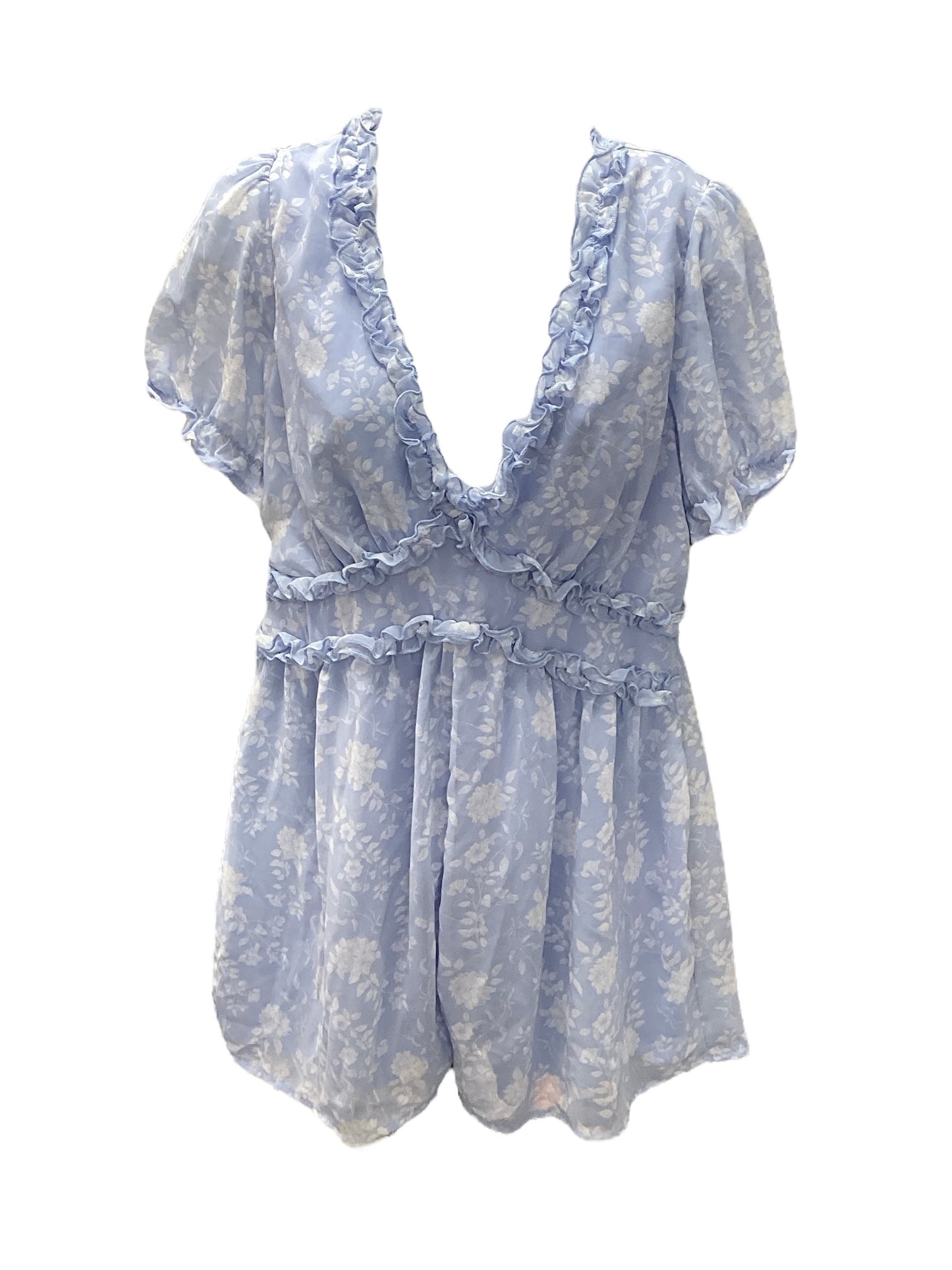 Altar'd State Jr Romper Sky XL