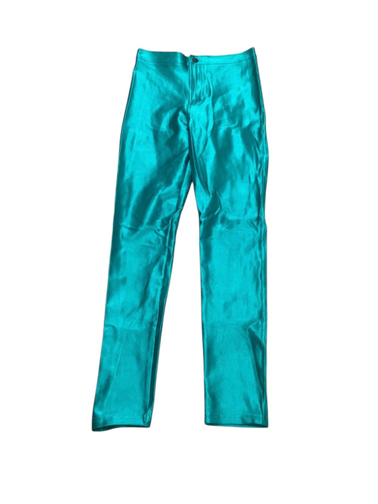 American Apparel Disco Legging Teal M