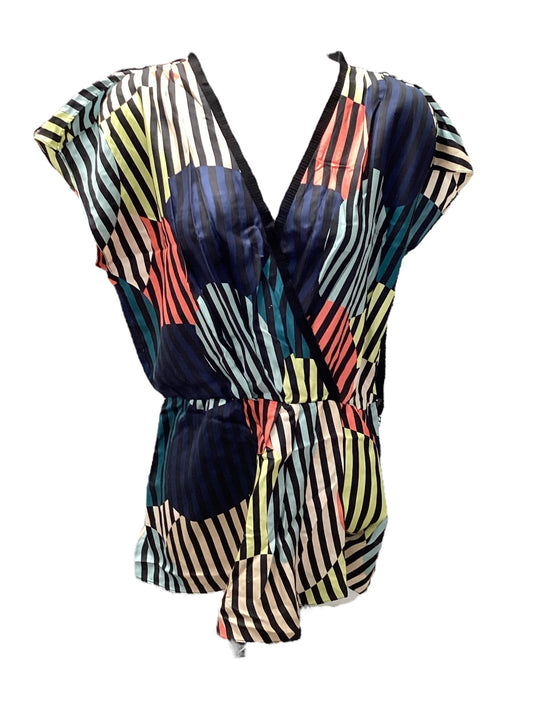 Diane Von Furstenberg Women's Blouse Silk Multi 6