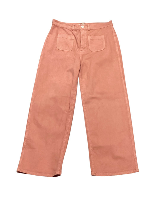 Madewell Women’s Wide Leg Jeans Rust 30