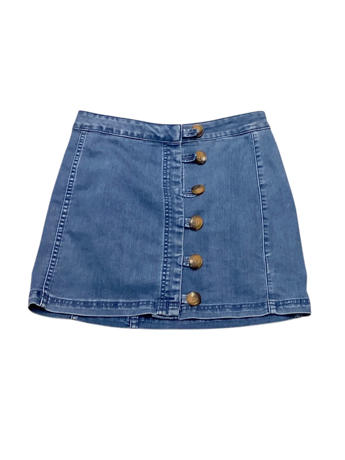 Free People Jr Skirt Denim 4=S