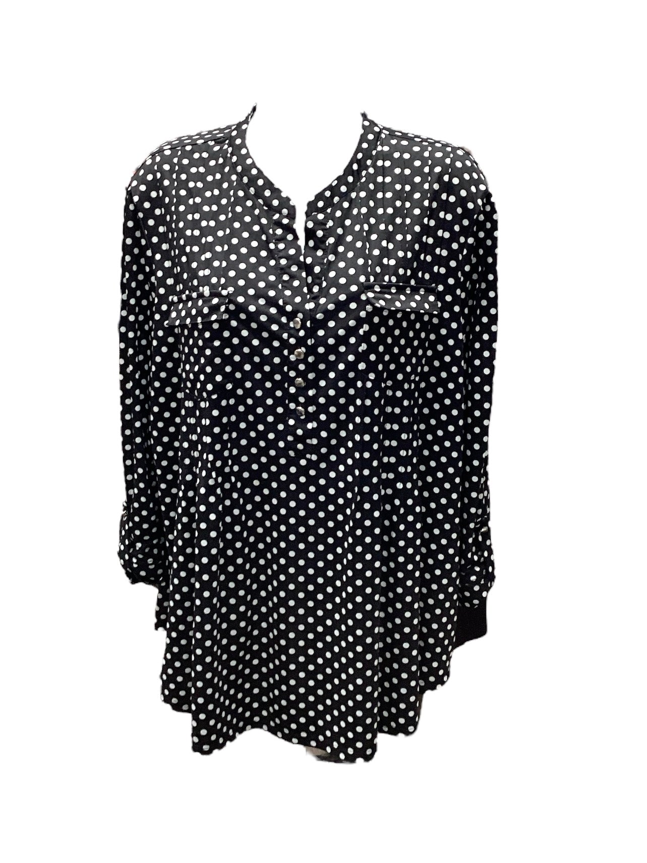 Cocomo Women's Tunic Black Dot XL