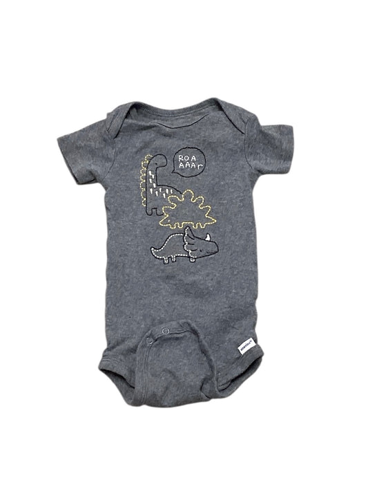 Gerber Boys Gray Onesie 12M
