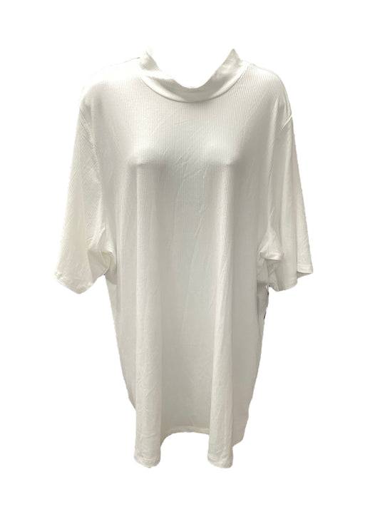NWT Torrid Women's Mock Tunic White 28/5X