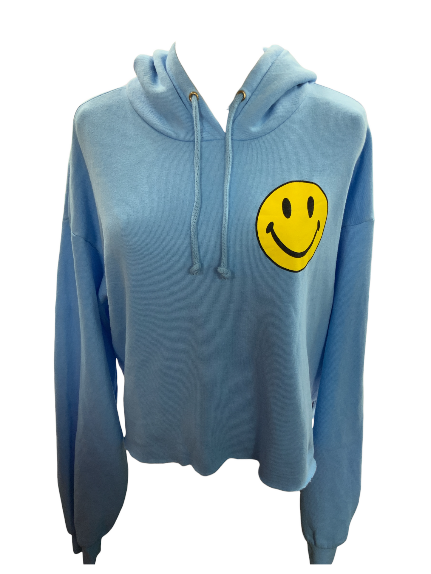 Aviator Nation Women's Smiley Hood Sky S