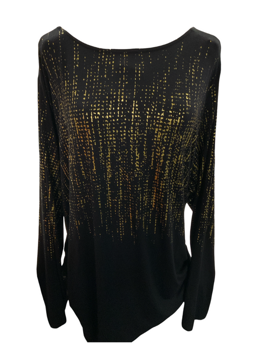 NWT Karen Kane Women's Top Black 3X