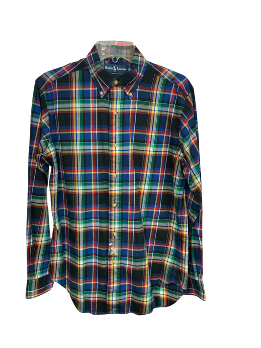 NWT Ralph Lauren Men's Shirt Multi Plaid S