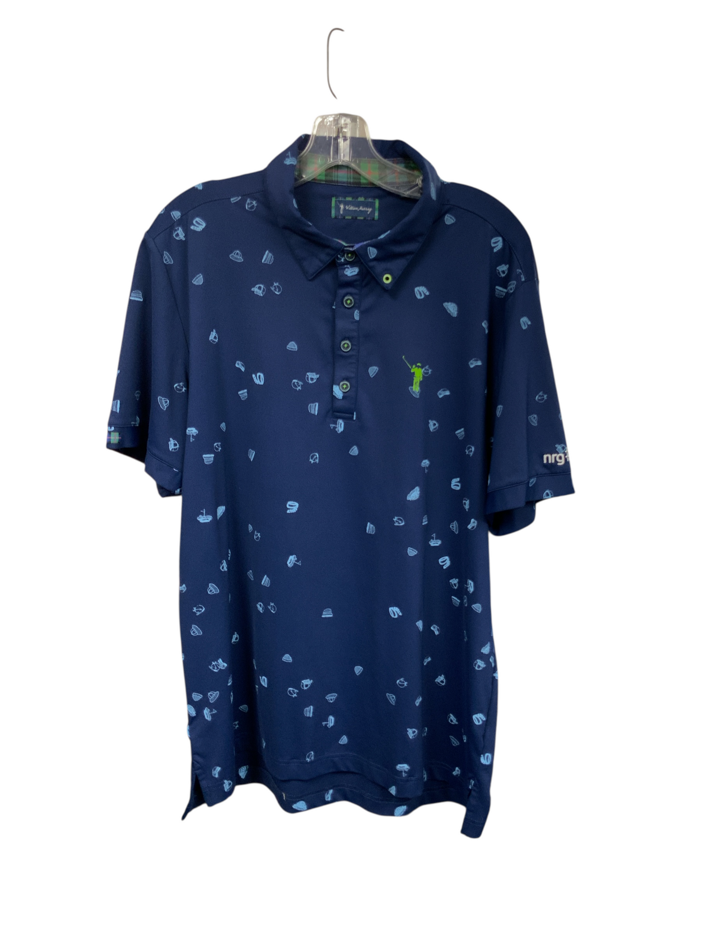 William Murray Men's NRG Polo Navy L