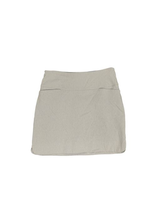S.C. & CO Women's Skort Gray Blue Tweed L