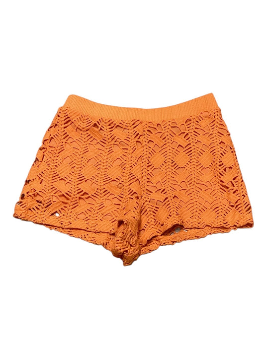 Zara Jr Short Orange Crochet S