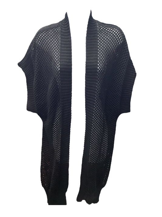 NWT Time and Tru Women's Cardigan Black L/XL
