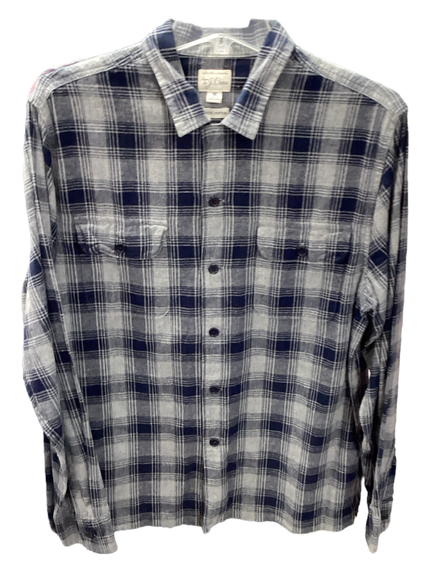 J. Crew Men's Shirt Grey M