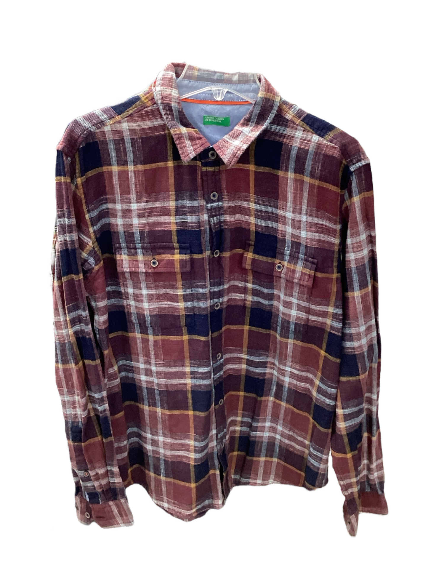 Men's Shirt Red Multi L