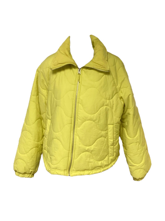Universal Thread Women's Puffer Coat Lemon L