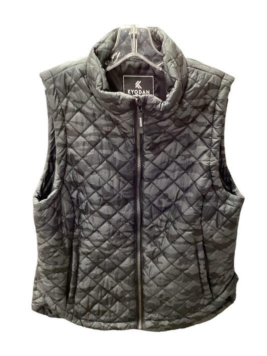 Kyodan Women's Puffer Vest Camo L