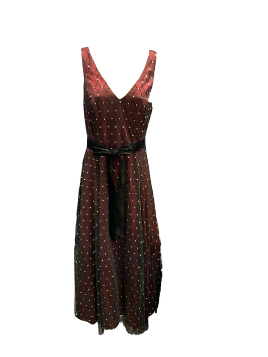 Adrianna Papell Women's Gown WIne 10=M