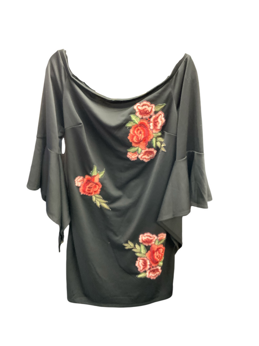 Venus Women's Dress Black Rose XL